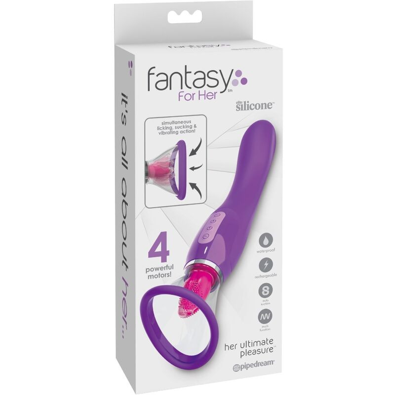Fantasy for her - clitoris sucker stimulating tongue violet 5