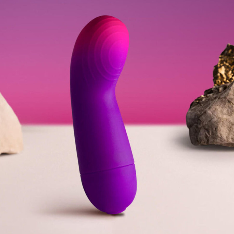 Rocks- off - glow girl vibe discreet purple g-spot vibrator 1