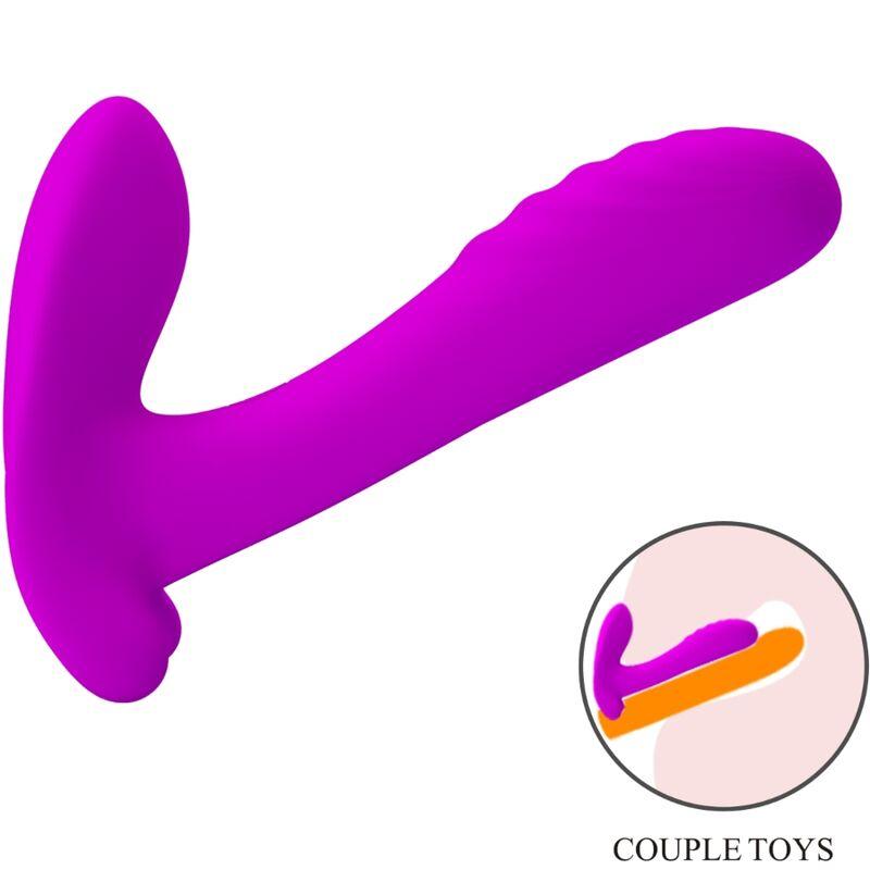 Pretty love - massager & vibrator 12 vibrations remote control purple 2