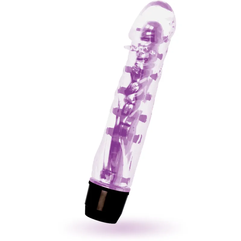 Glossy Lenny Vibrator Purple 1