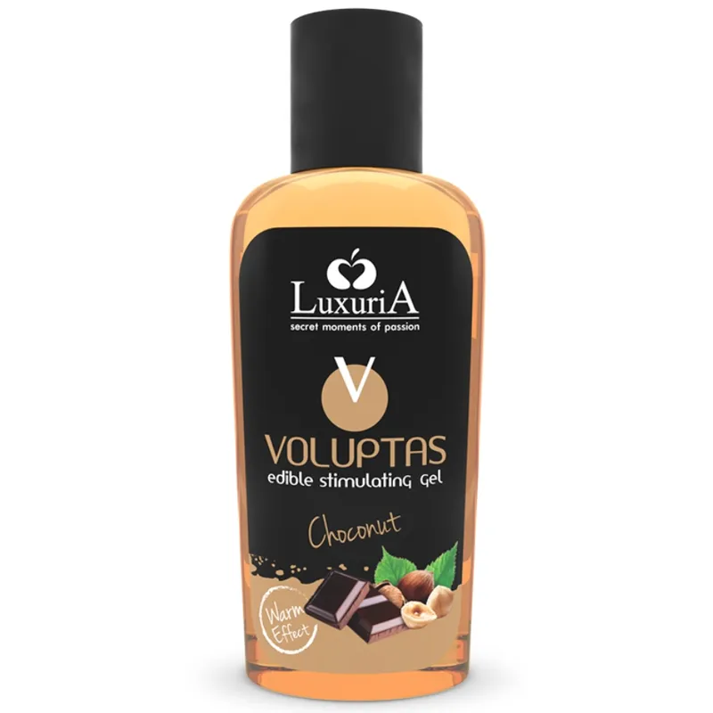 Luxuria Voluptas Edible Stimulating Gel Warming Effect - Choconut