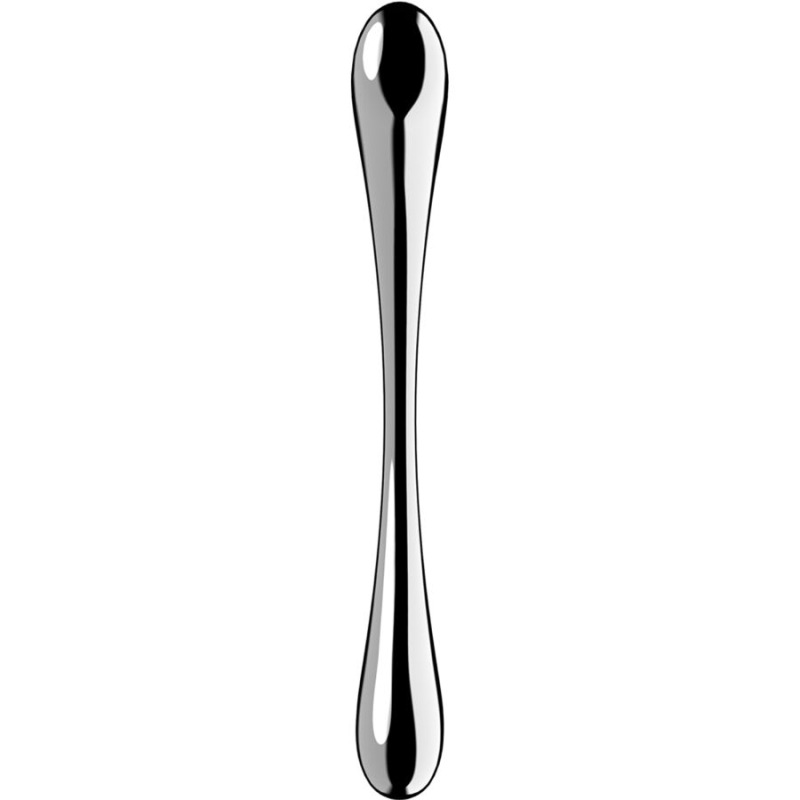 Satisfyer - cosmic crest 1 stainless steel double-ended dildo 1