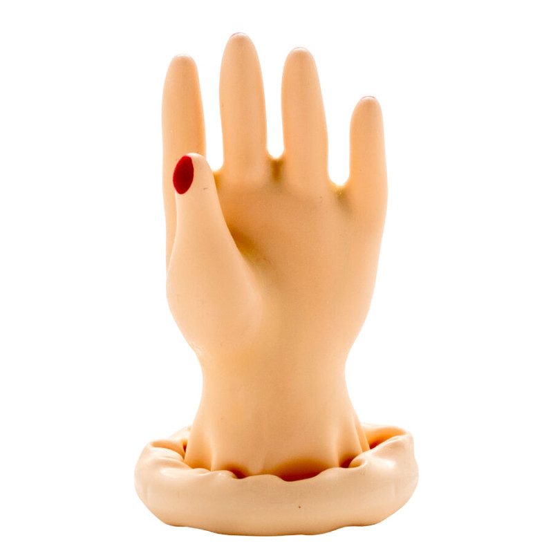 Condomerie - handpainted novelty condoms hand model 1 2