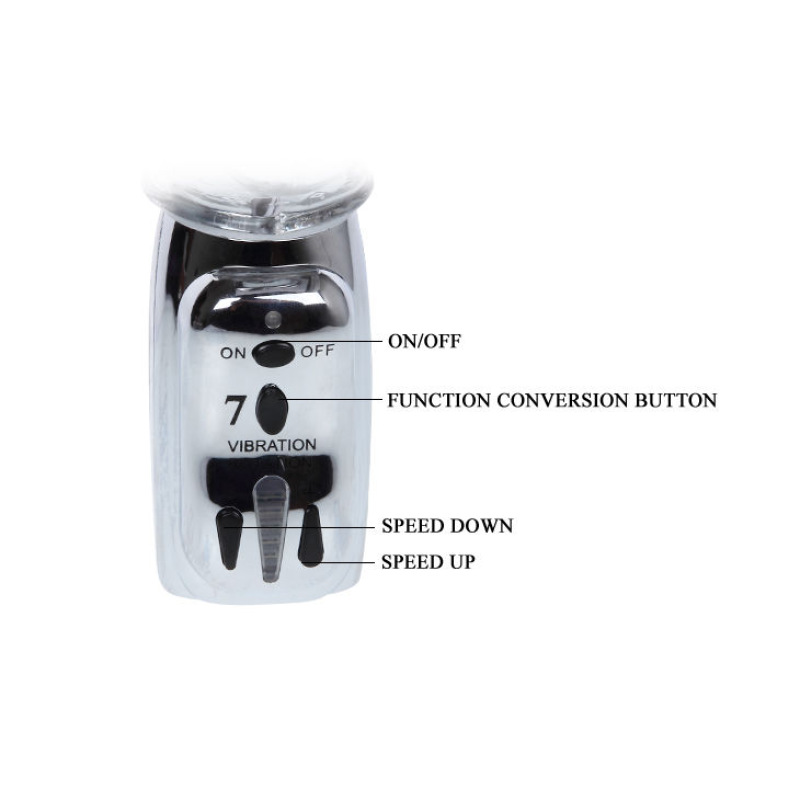 Baile - amour missile transparent rotator 26.5 cm 5