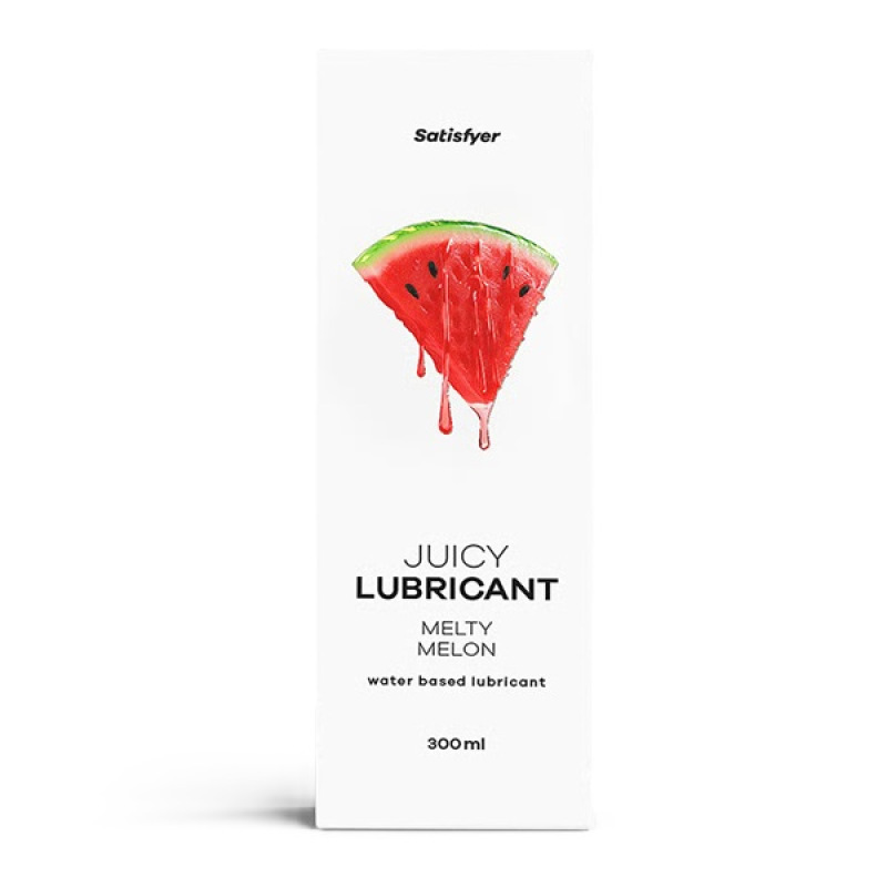 Satisfyer Juicy Lubricant Melty Melon Waterbased 300ml - Lubrikant