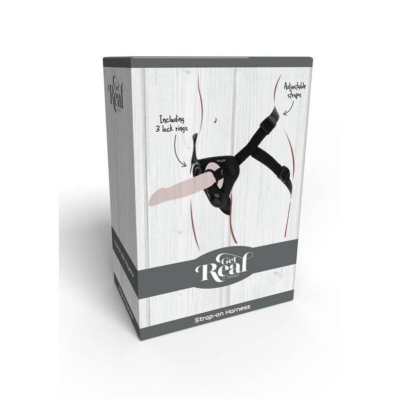 Get Real - Strap-On Harness Black 8
