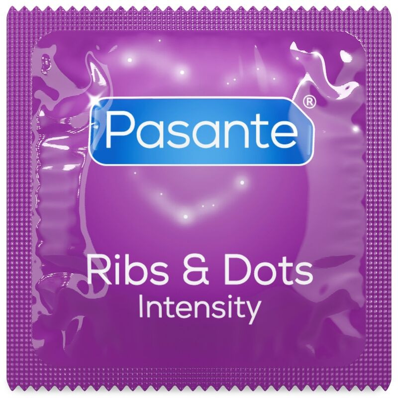Pasante - ribs & dots intensity kondómy 144 ks 1
