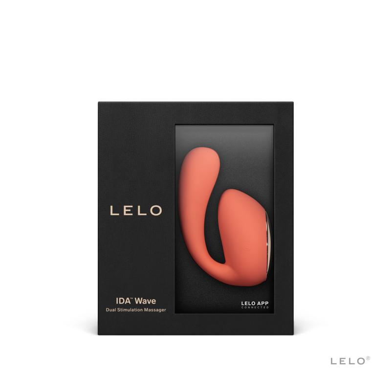 Lelo - Ida Wave Dual Stimulation Massager Coral Red