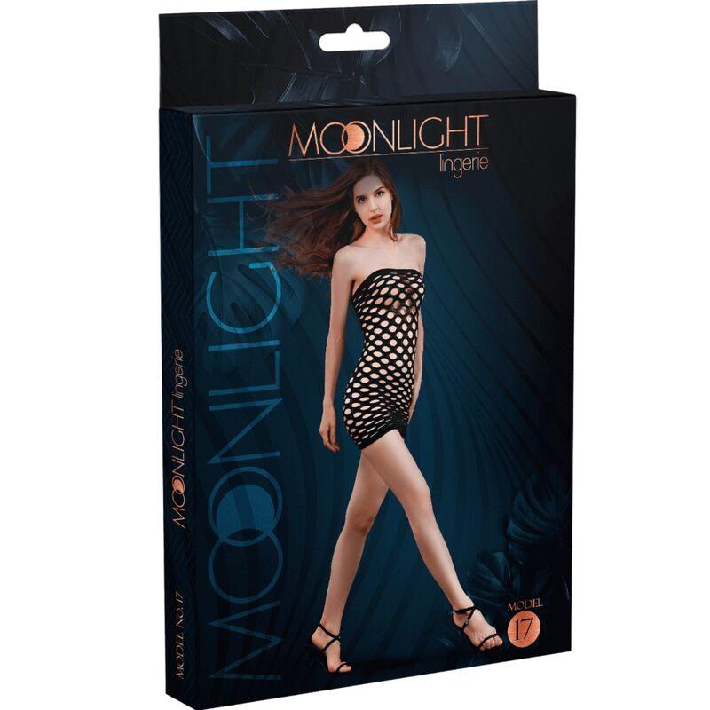 Moonlight - Model 17 Mesh Dress Black One Size