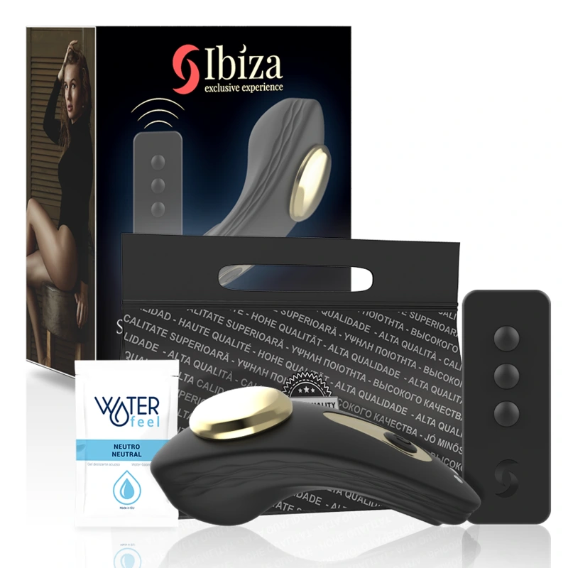 Ibiza - silicone pantie vibrator remote control