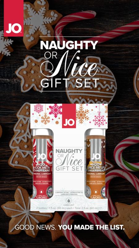 System Jo - H2o Lubricant Naughty Or Nice Set 2 X 30 Ml 4