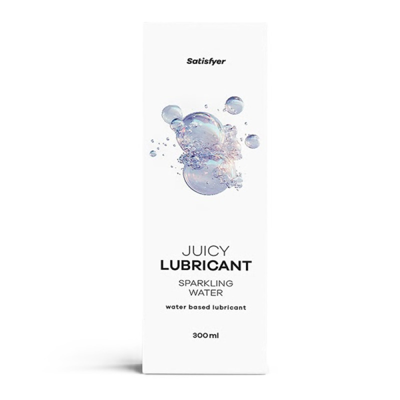 Satisfyer Juicy Lubricant Sparkling Water Waterbased 300ml - Lubrikant