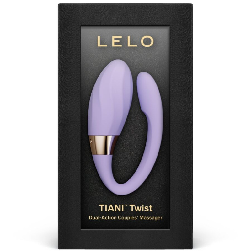 Lelo - tiani twist couples vibrator lavender 2