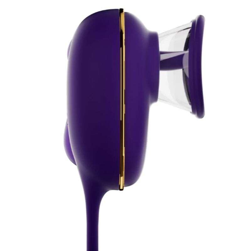 She.e.o - clitoral suction tool with licking effect and purple anal stimulator 2
