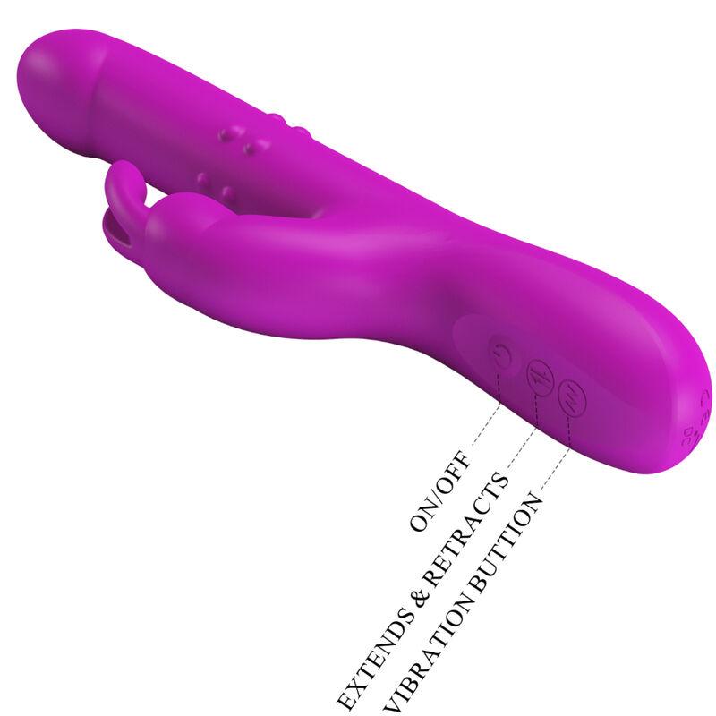 Pretty Love - Reese Rotating Vibrator Purple 6
