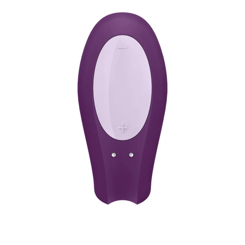 Satisfyer Double Joy Con App Purple - Vibrátor Pre Páry