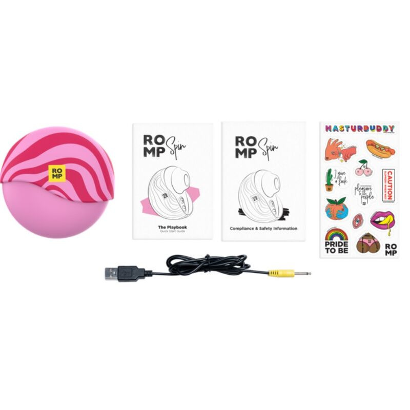 Romp - spin clitoral suction antitude with rotating opening and closing 9