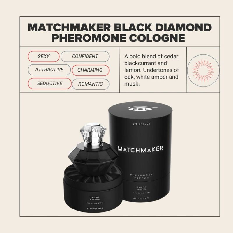Eye of love - matchmaker black diamond lgbtq perfume pheromones for him 30 ml 5