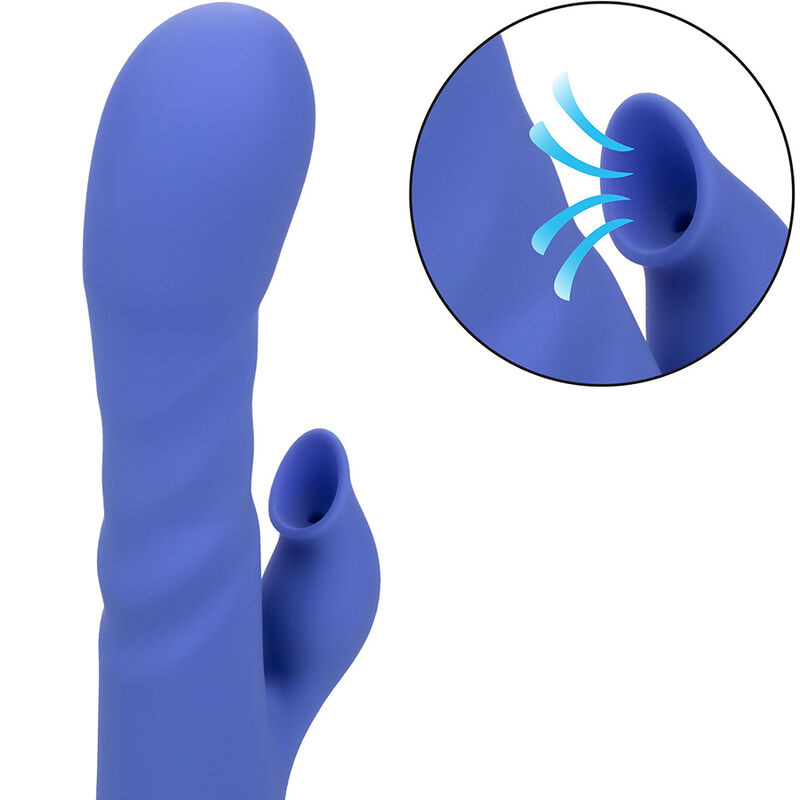 Calexotics - l.a love vibrator & suction blue by california dreaming 9