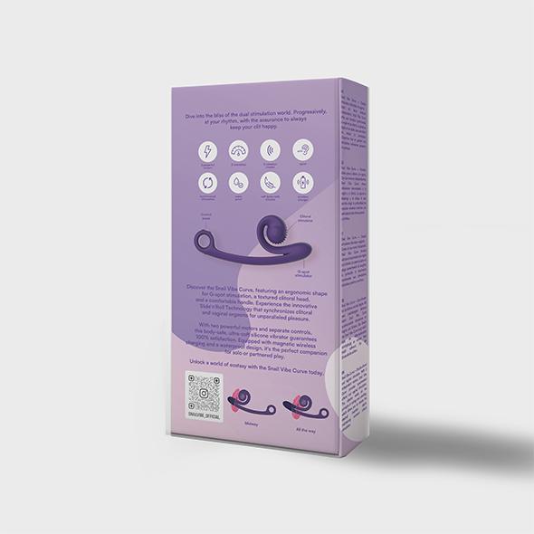Snail Vibe - Curve Vibrator Purple 7