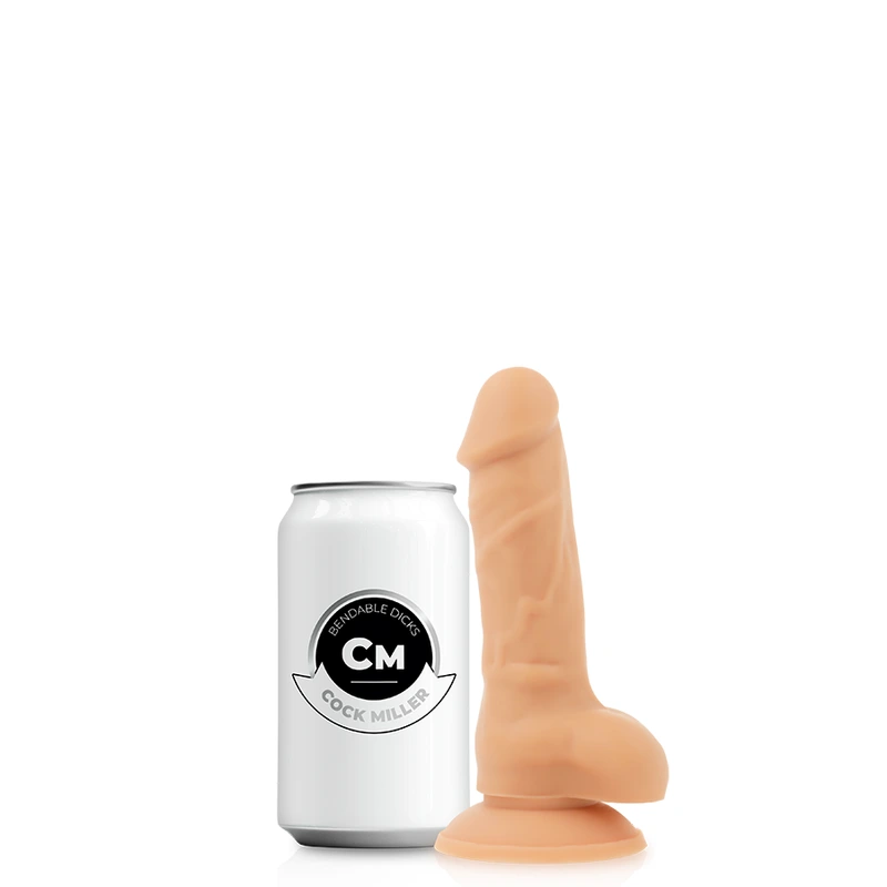 Cock miller - harness + silicone density cocksil articulable 13 cm 6