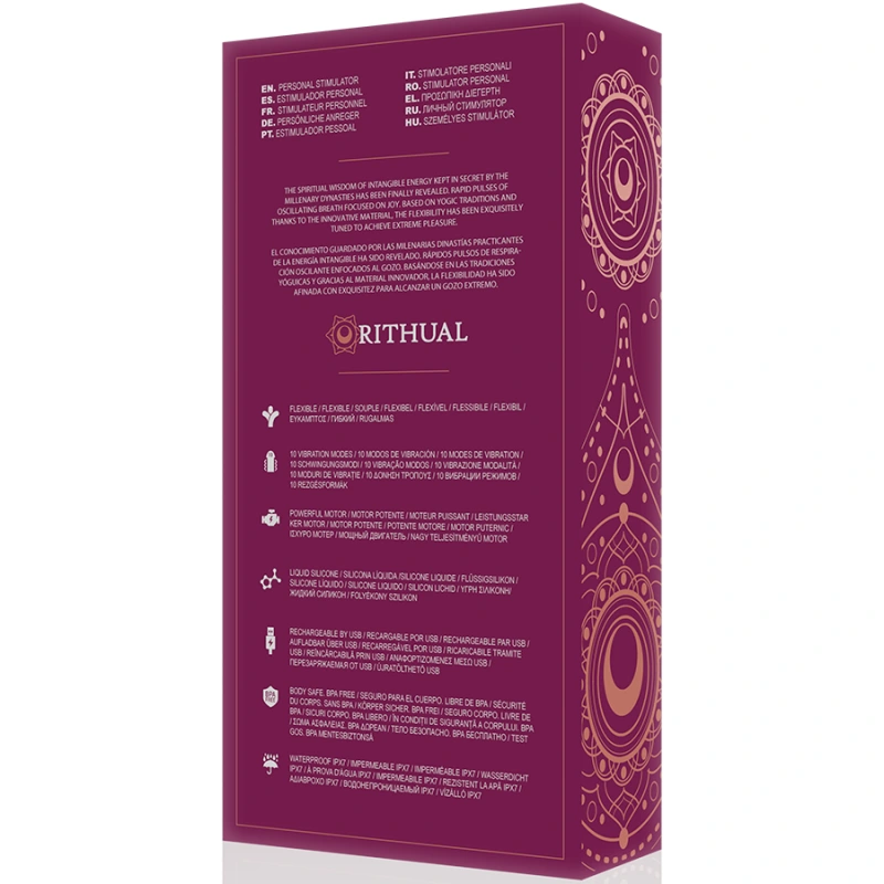 Rithual - orchid rechargeable g-point kriya stimulator 8