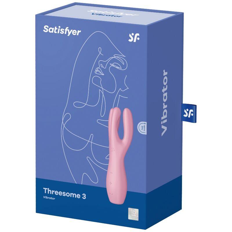Satisfyer Threesome 3 Pink - Vibrátor