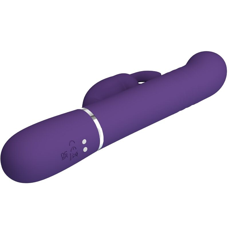Pretty love - coale rabbit vibrator 4 in 1 purple 5