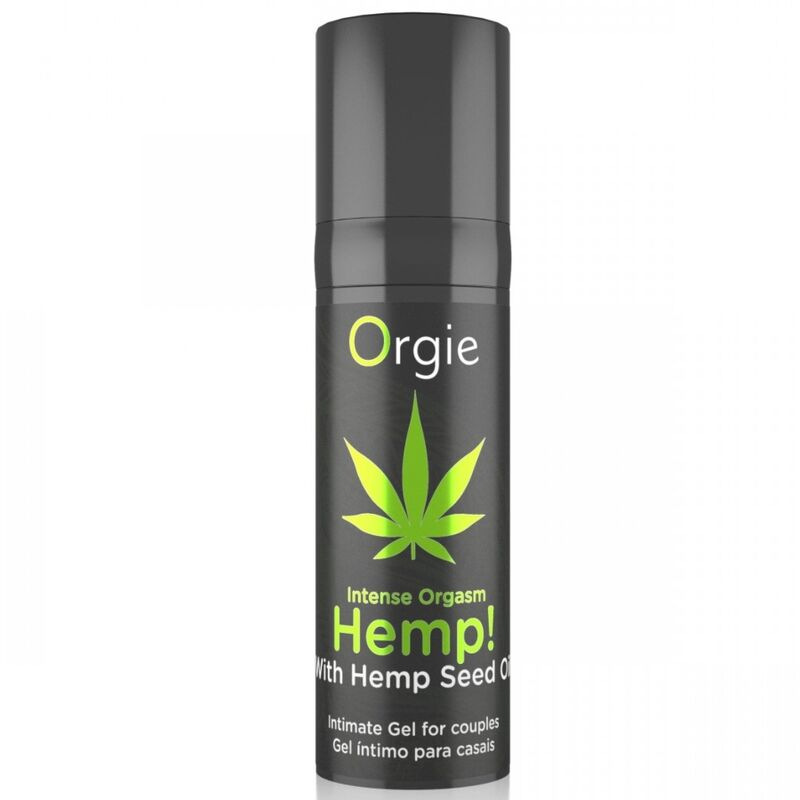 Orgie - hemp! intense orgasm multiple sensations intimate gel 15 ml 1
