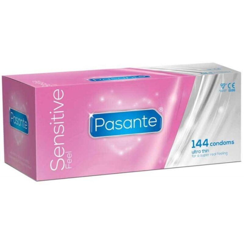 Pasante Through Sensitive Ultrafine Condoms 144 Units