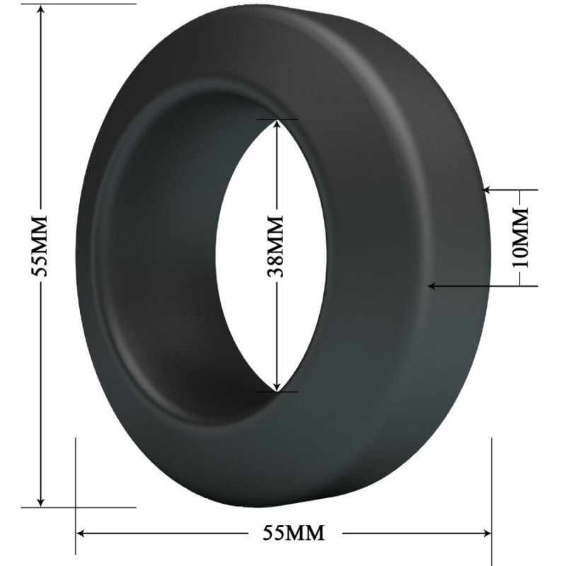 Crazy bull - brodan silicone ring model 9 5