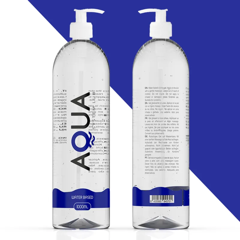 Aqua quality - water based lubricant 1000 ml 5