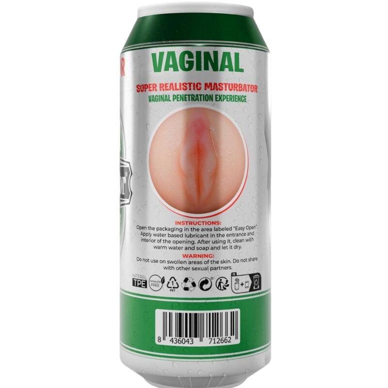 Alive - male masturbator vagina beer can