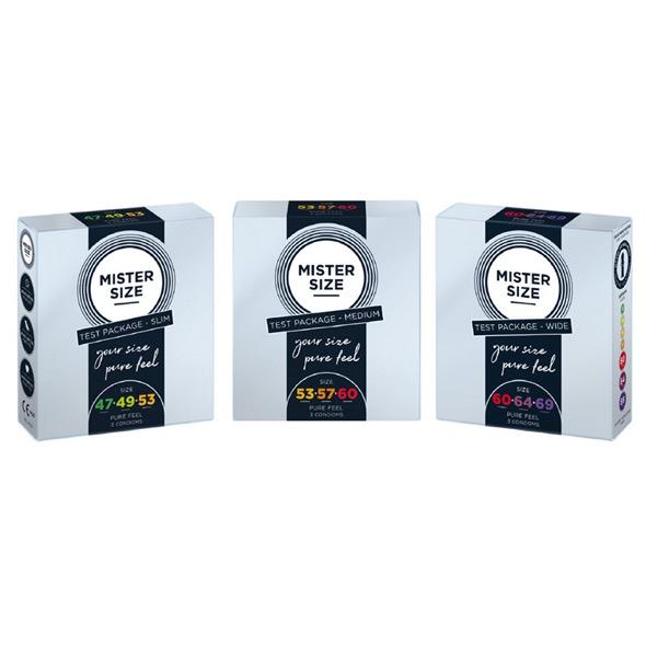 Mister Size - Test Box Condom Size 60-64-69 (Xl/Xxl/Xxxl) 3 Condoms 4
