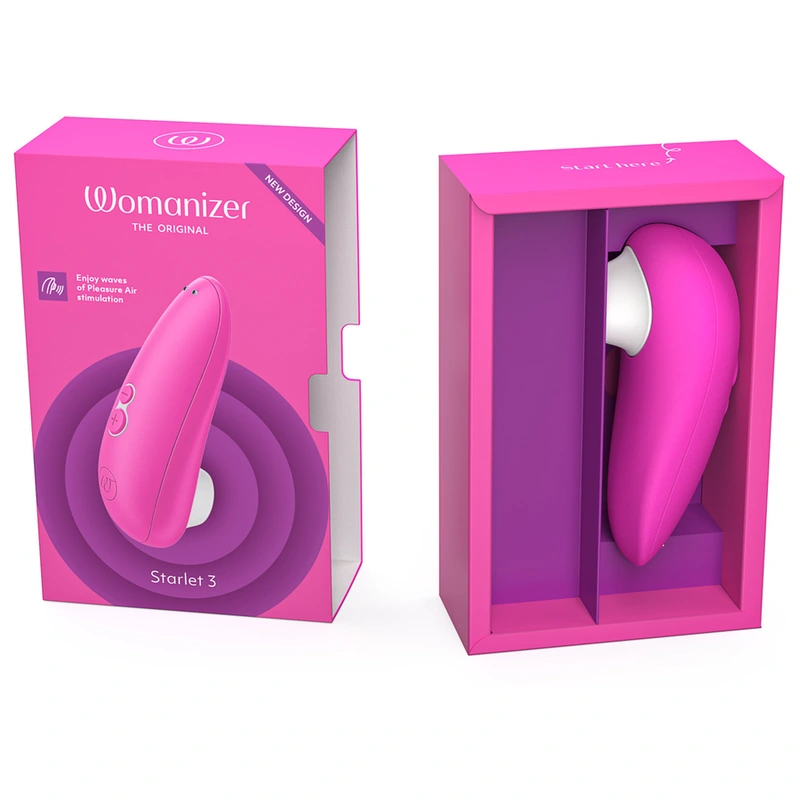 Womanizer - starlet 3 clitoral stimulator pink 8