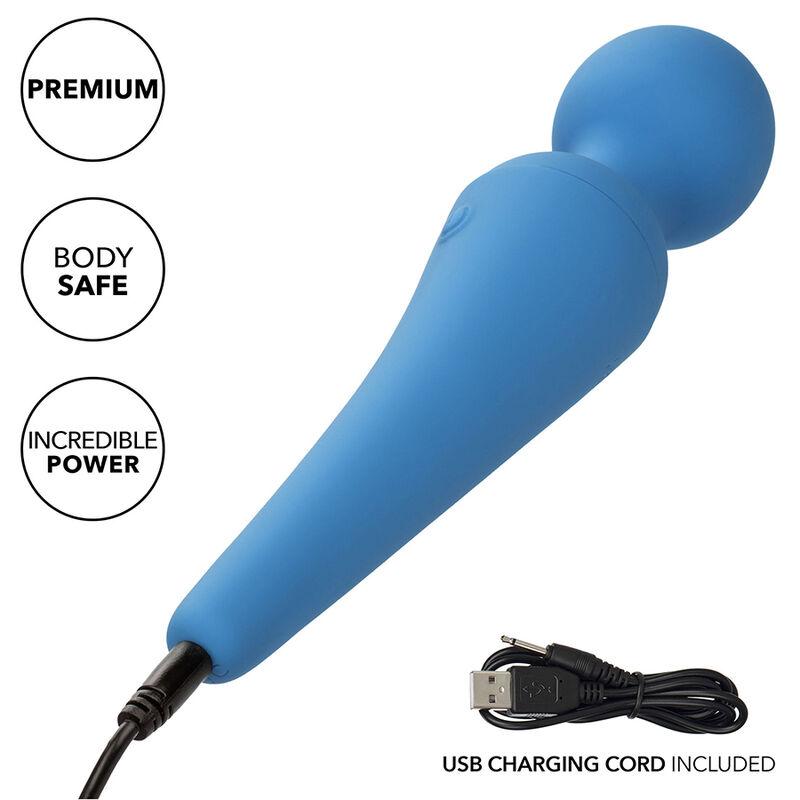 Calexotics - Couture Kit Vibrator Wand 10 Vibrations Blue