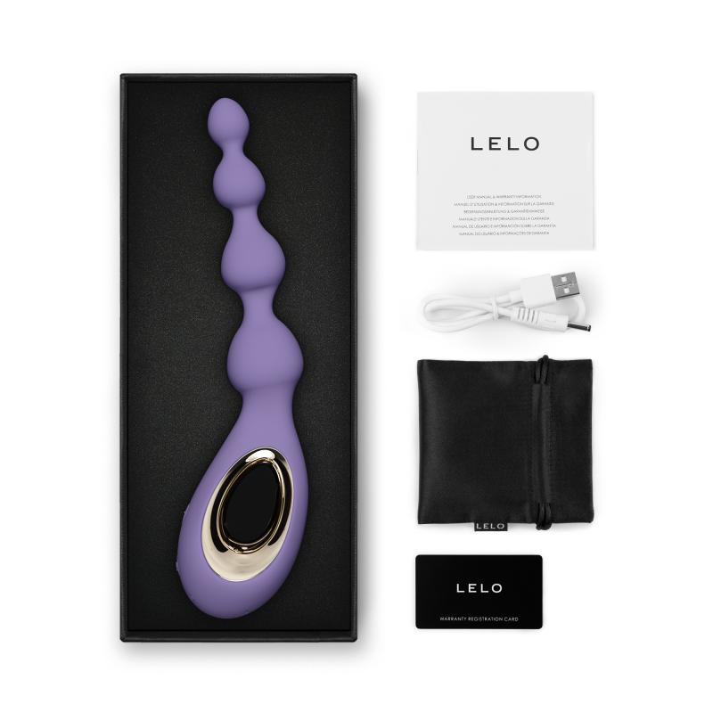 Lelo - Soraya Anal Beads Massager Purple 11