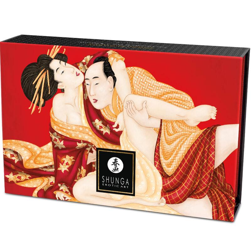 Shunga - Edible Massage Powder Kit Strawberry