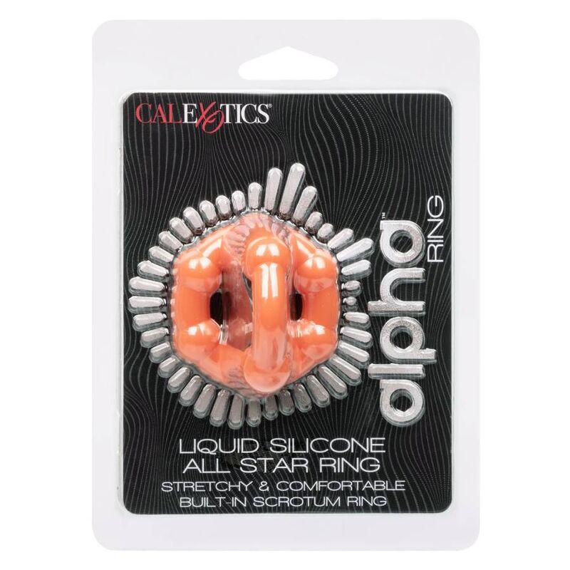 California Exotics Alpha All Star Ring Orange 12