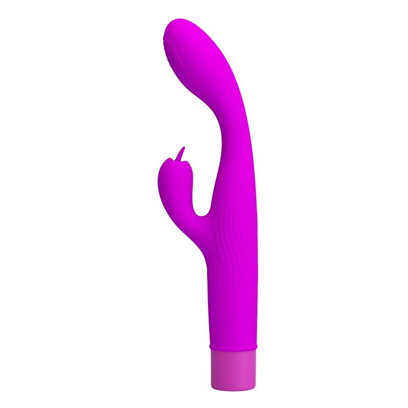 Pretty love - jene dual stimulation g-spot and clitoral vibrator purple 2