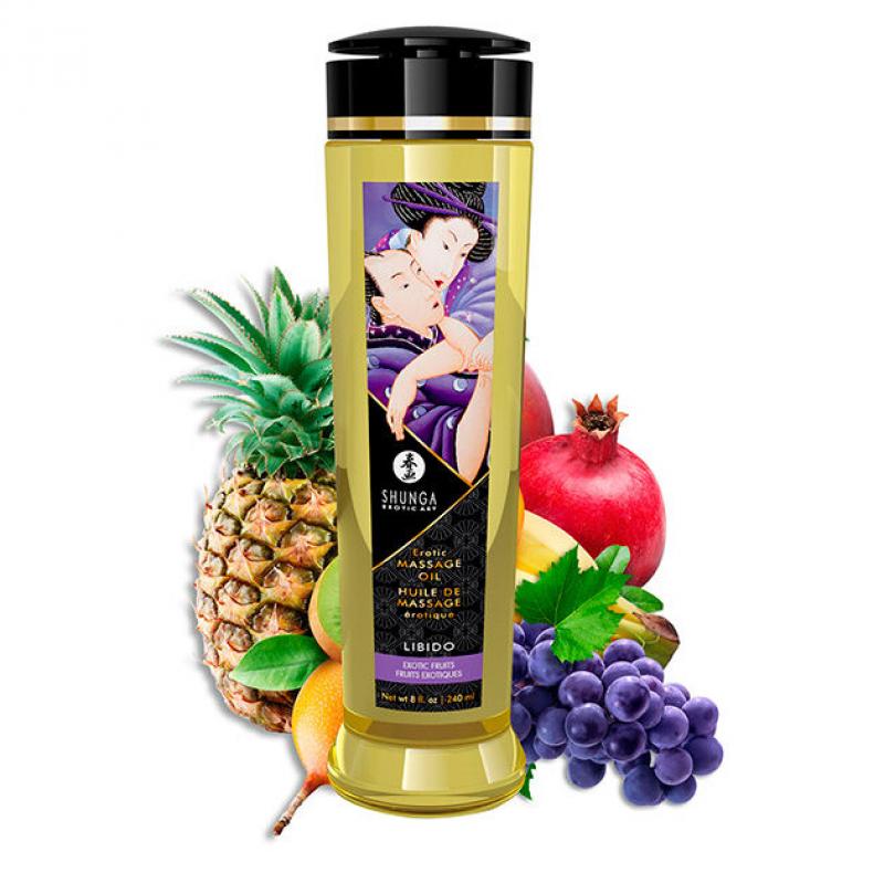 Shunga Erotic Massage Oil Libido 240ml - Masážny Olej