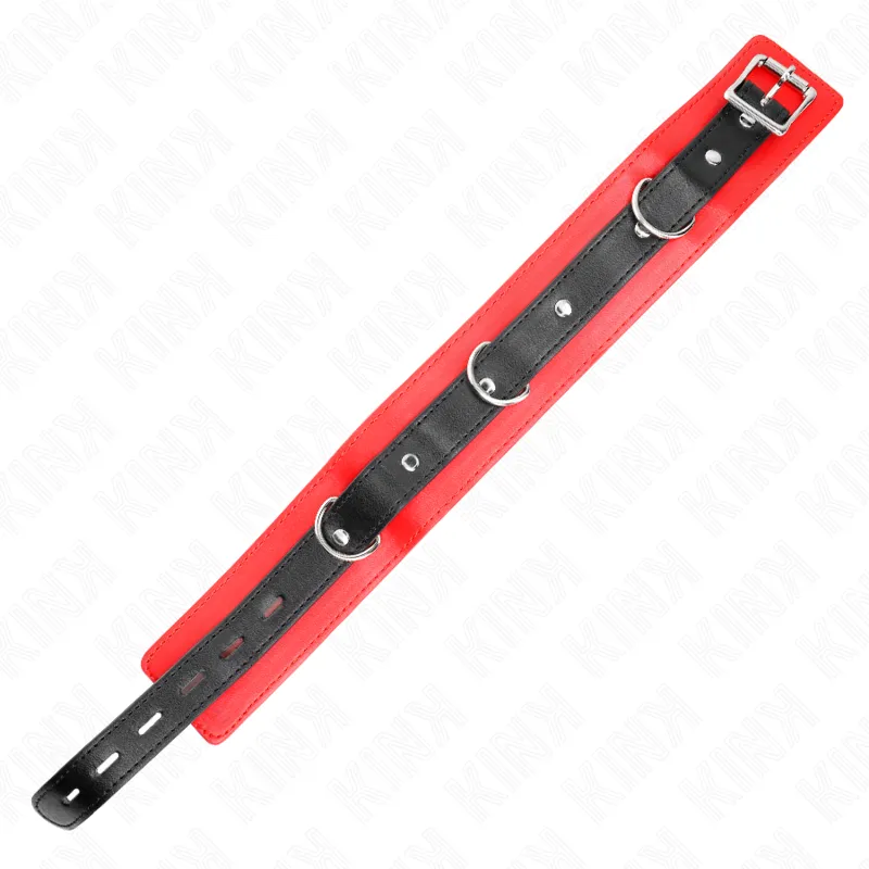 Kink - Collar With Belt 65 Cm With Strap Red 54 X 4.5 Cm