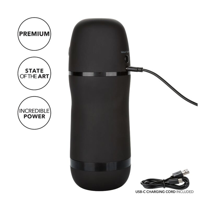 Calexotics - optimum power vibrating suction masturbator 7