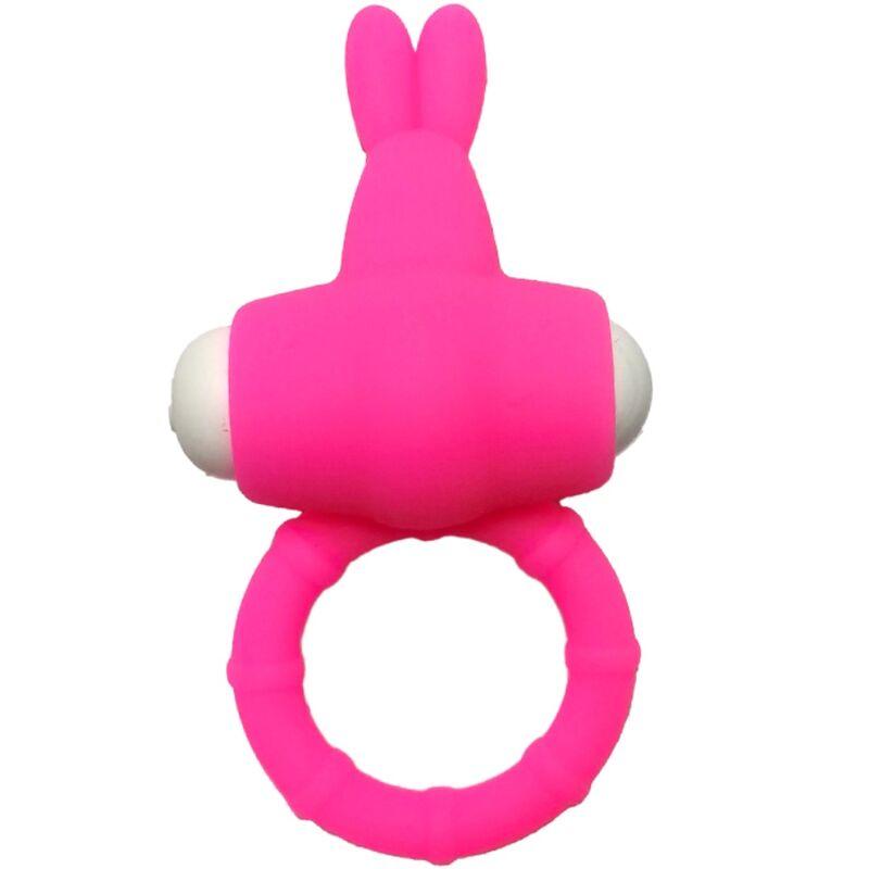 Armony - ms bunny vibrator ring silicone pink 2