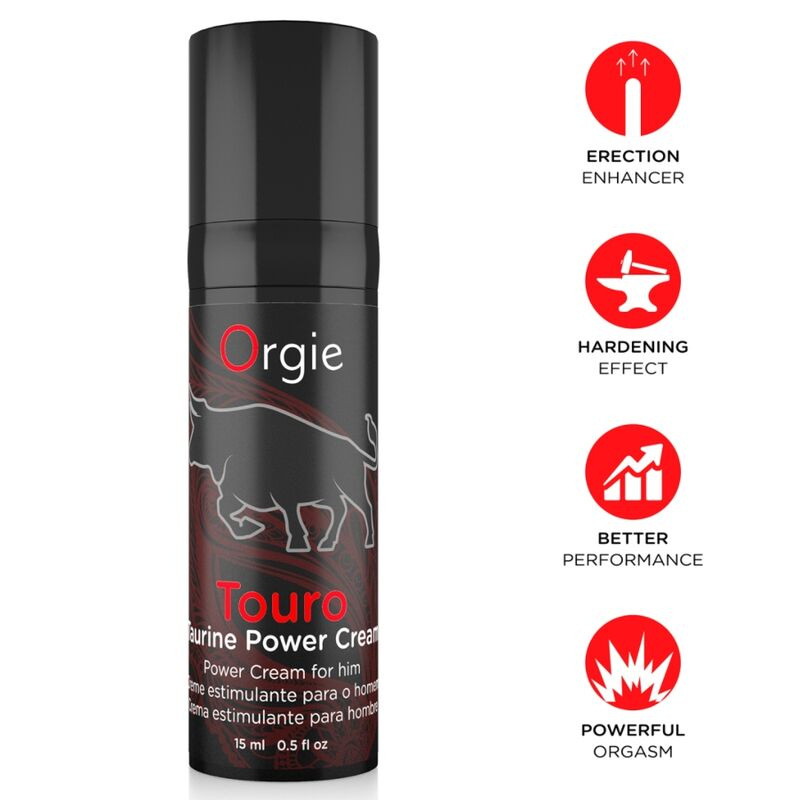Orgie - touro erection enhancer cream 15 ml