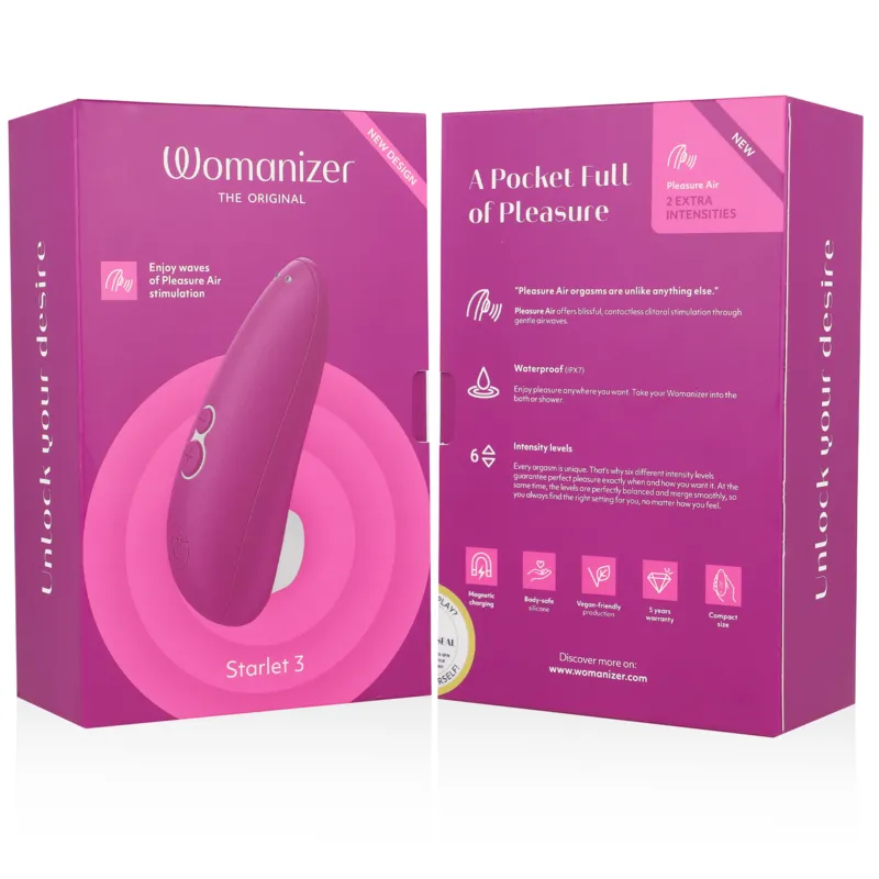 Womanizer - Starlet 3 Clitoral Stimulator Violet - Stimulátor Klitorisu 6