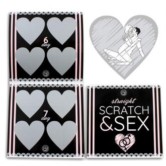 Secretplay Scratch & Sex Straight Game For Couples  (Es/En/F