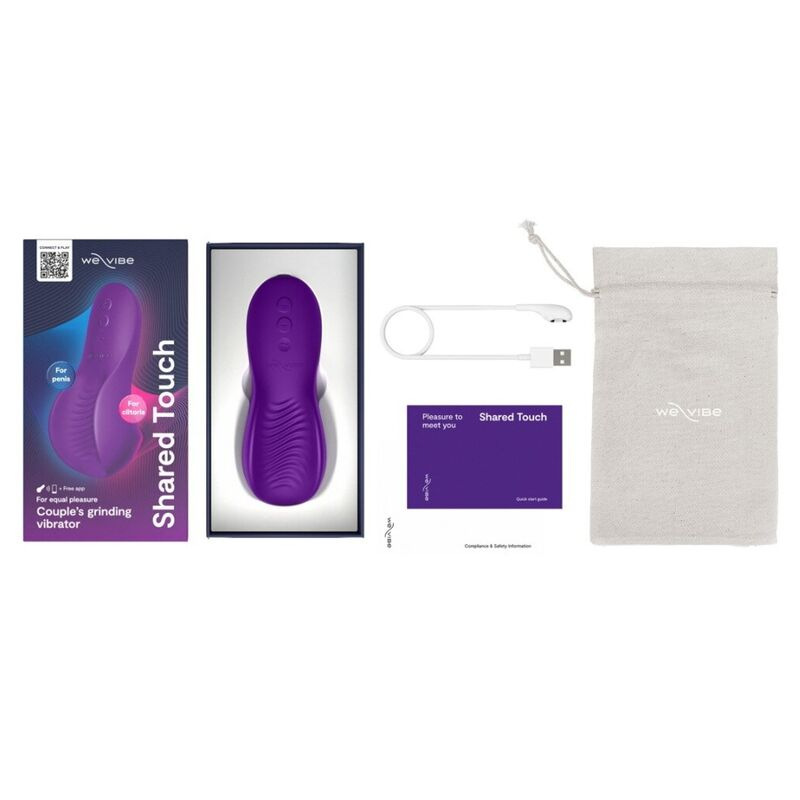 We-vibe - shared touch double-sided couples vibrator purple 11