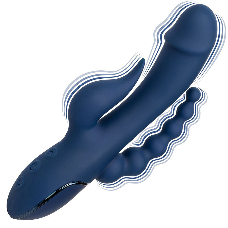 Calexotics - vibrator triple orgasm blue 6