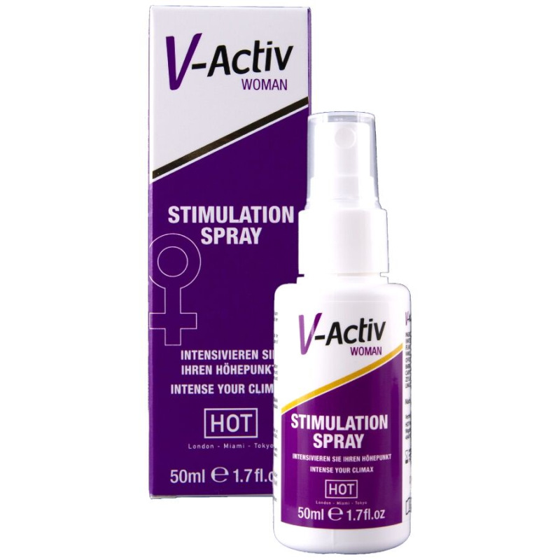 Hot - v-activ stimulation spray for woman 50 ml